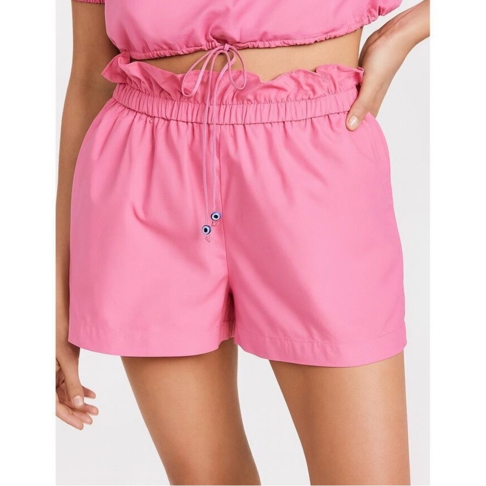 STAUD High Waist Caterina Women's Shorts in wild orchid